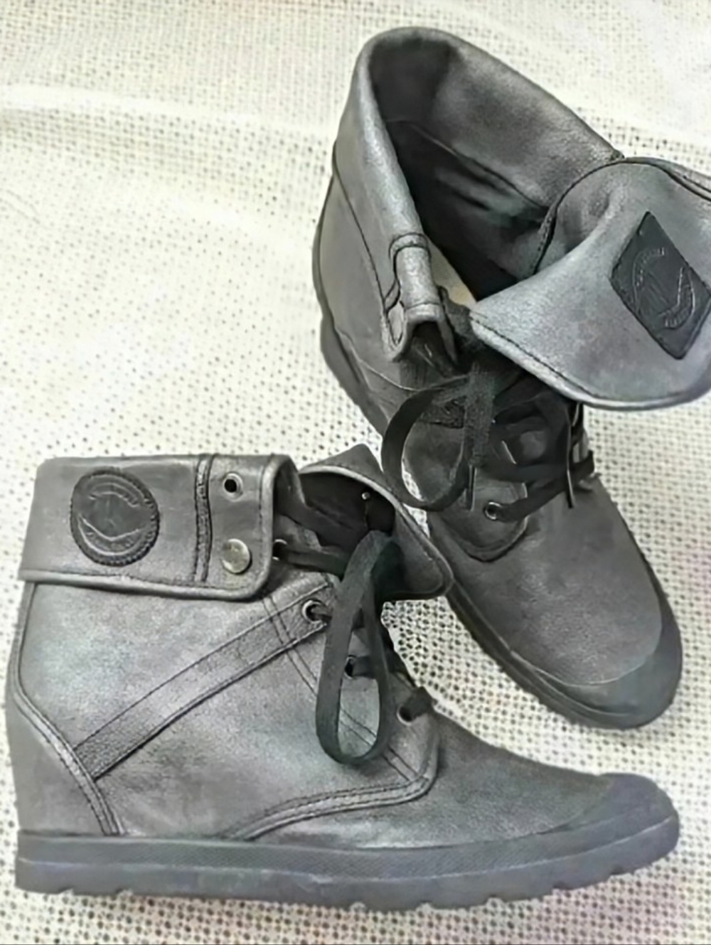 Palladium Ecuador Wedge Great Combat Boots size 10